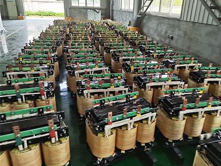 為西安某項(xiàng)目生產(chǎn)的84臺(tái)100KVA驗(yàn)收合格